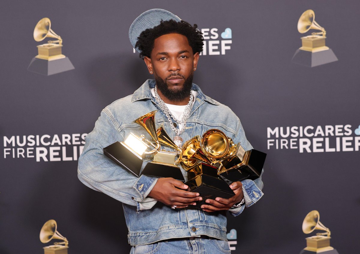 Kendrick Lamar / source: Getty Images